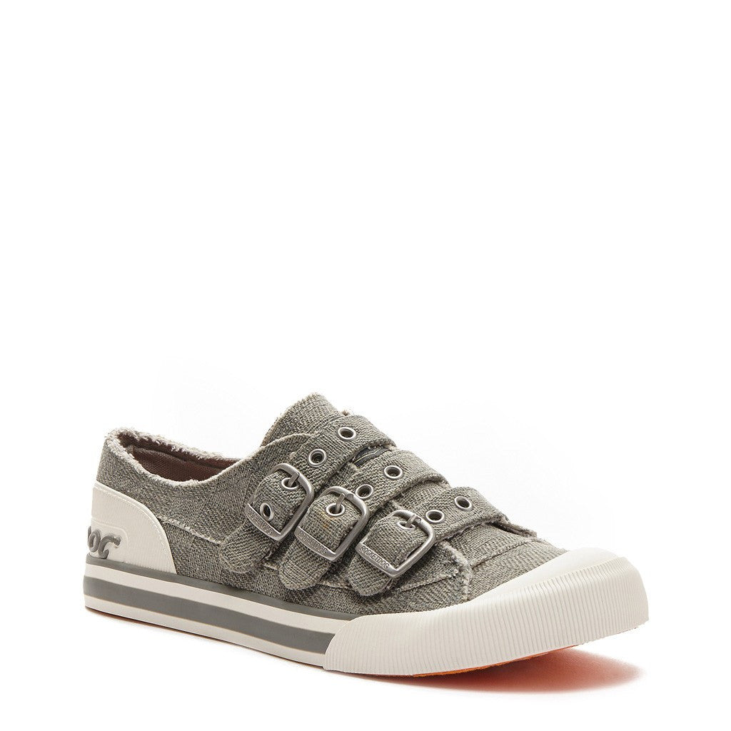 Women's grey ranger sneaker, playful and comfortable – Rocket Dog Jolissa