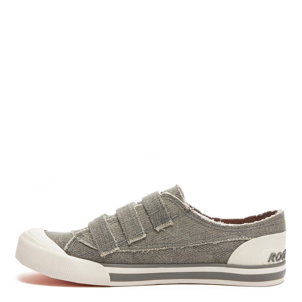 Rocket Dog Jolissa women's grey ranger sneaker, playful slip-on