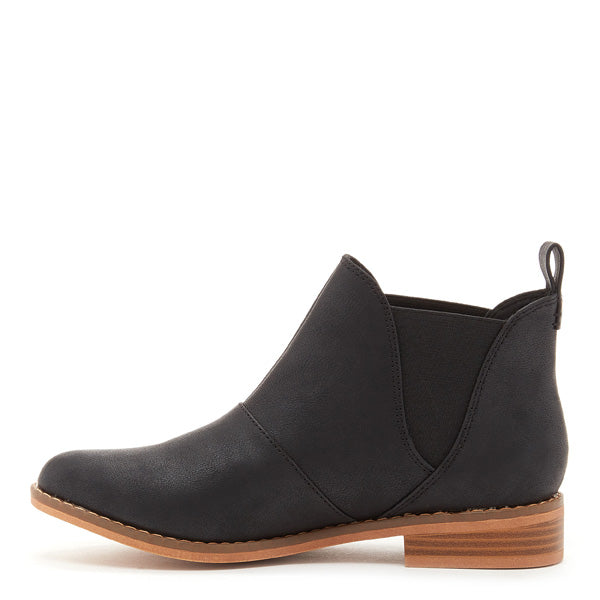 Rocket Dog Maylon women's black ankle boot, casual slip-on