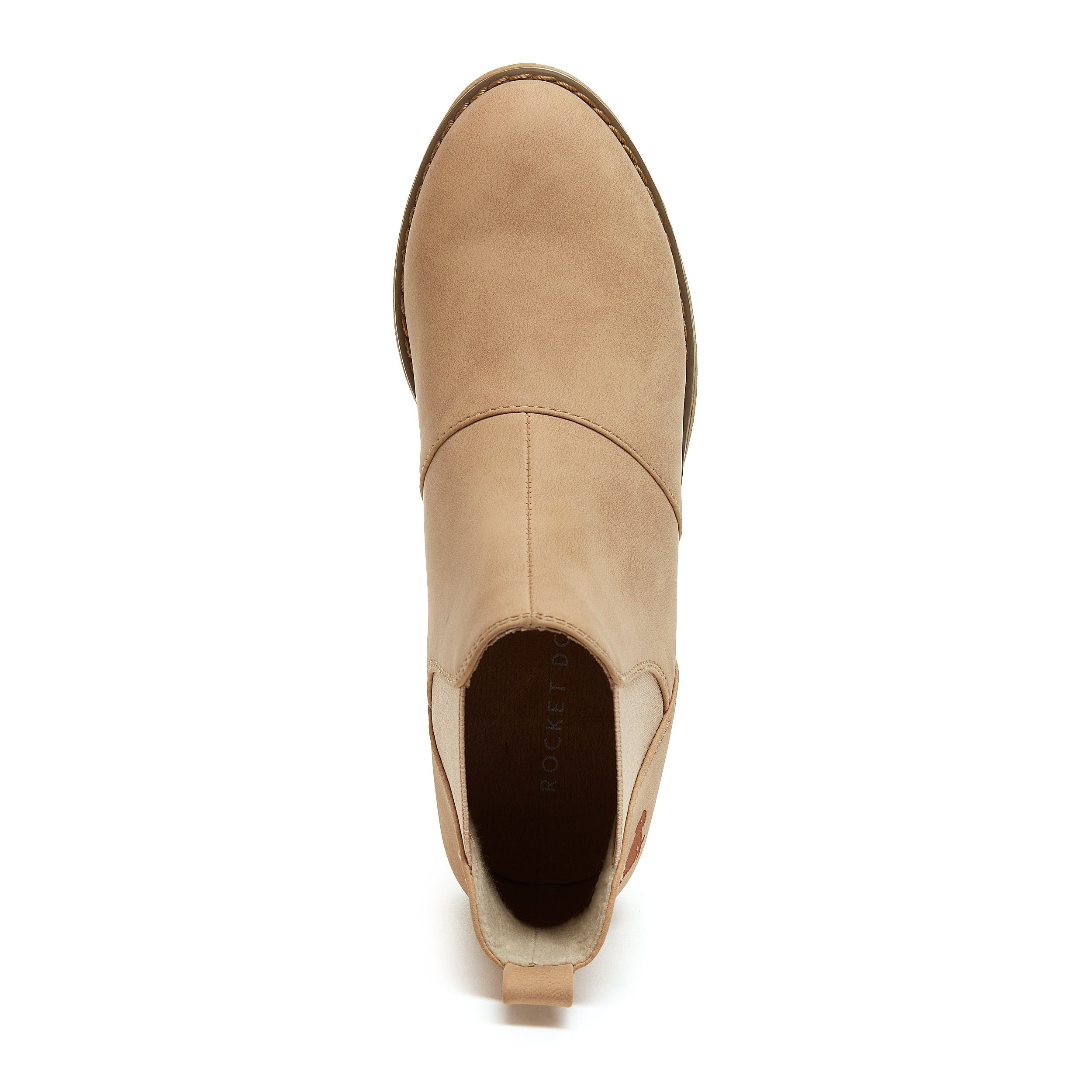 Camel women's ankle boot with Rocket Dog comfort, casual style