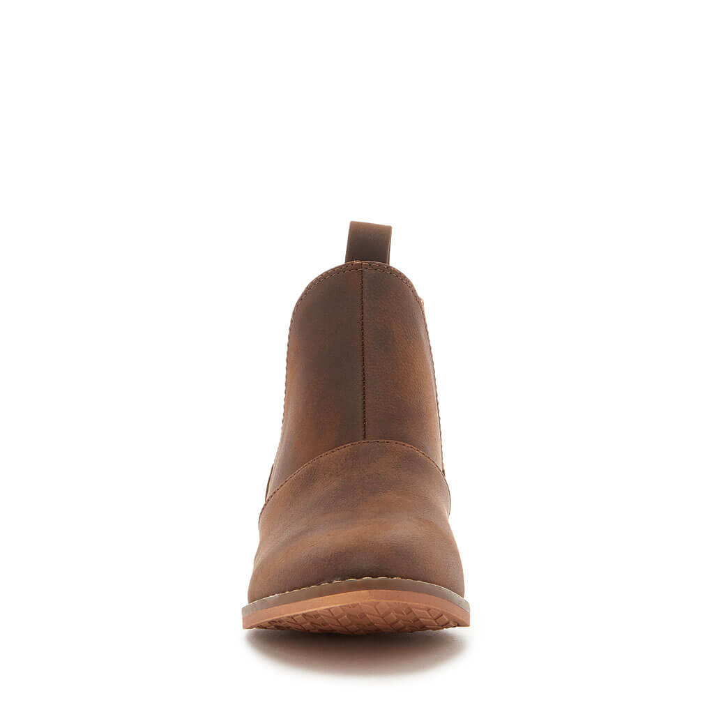 Women's casual brown ankle boot, easy everyday wear – Rocket Dog Maylon