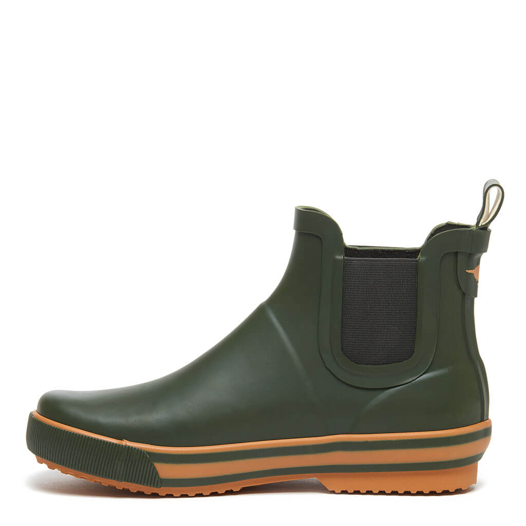 Women's casual green bootie, easy everyday wear – Rocket Dog Rainbow