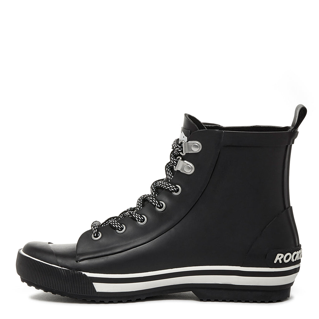 Rocket Dog Rainy women's black boot, everyday slip-on