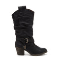 Rocket Dog Sidestep black western boot, women's everyday shoe