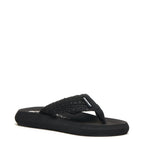Sunset Black Crochet Flip Flop | Eva women's flip flop