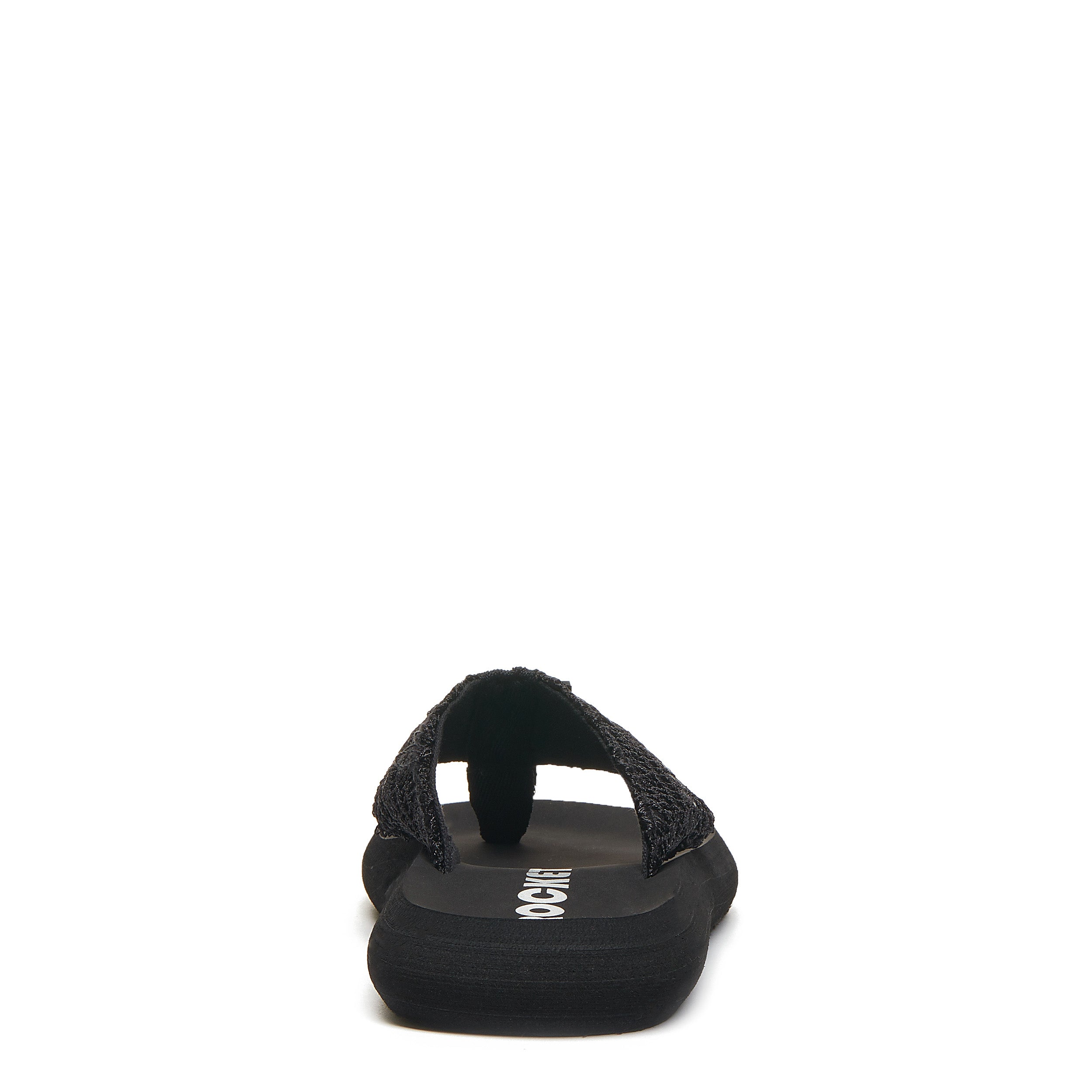 Sunset Black Crochet Flip Flop | Black EVA Footbed | comfortable women's flip flop