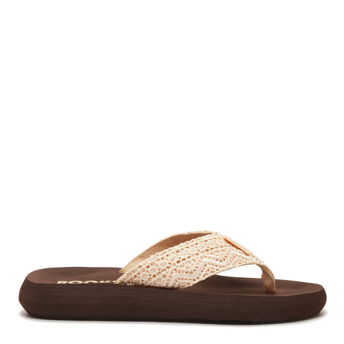 Sunset Natural Crochet Flip Flop | Women's flip flop | Rocket Dog
