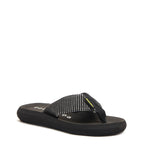 Women's black mesh flip flop, casual and comfortable – Rocket Dog Spotlight
