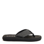 Rocket Dog Spotlight black mesh flip flop, women's casual shoe