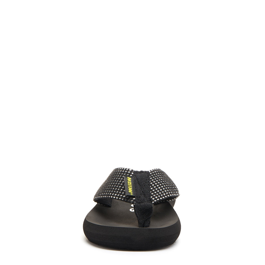 Women's casual black mesh flip flop, easy everyday wear – Rocket Dog Spotlight
