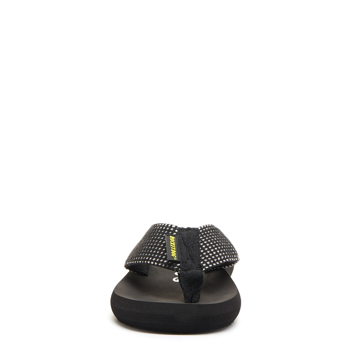 Women's casual black mesh flip flop, easy everyday wear – Rocket Dog Spotlight
