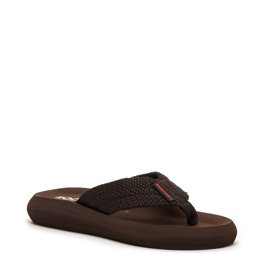 Women's brown flip flop, casual and comfortable – Rocket Dog Sunset