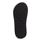 Women's black webbing flip flop slip-on, casual everyday – Rocket Dog Sunset