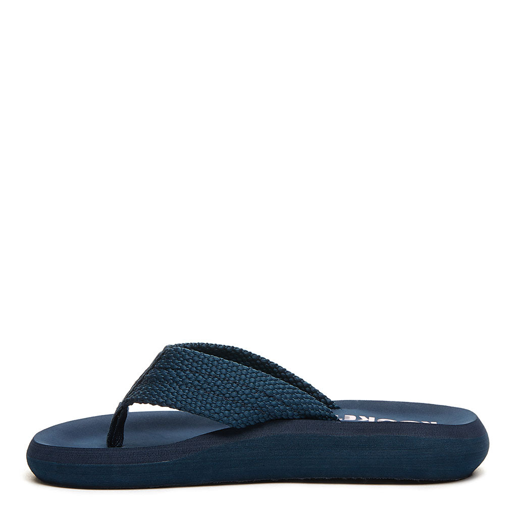 Rocket Dog Sunset women's navy webbing flip flop, casual slip-on